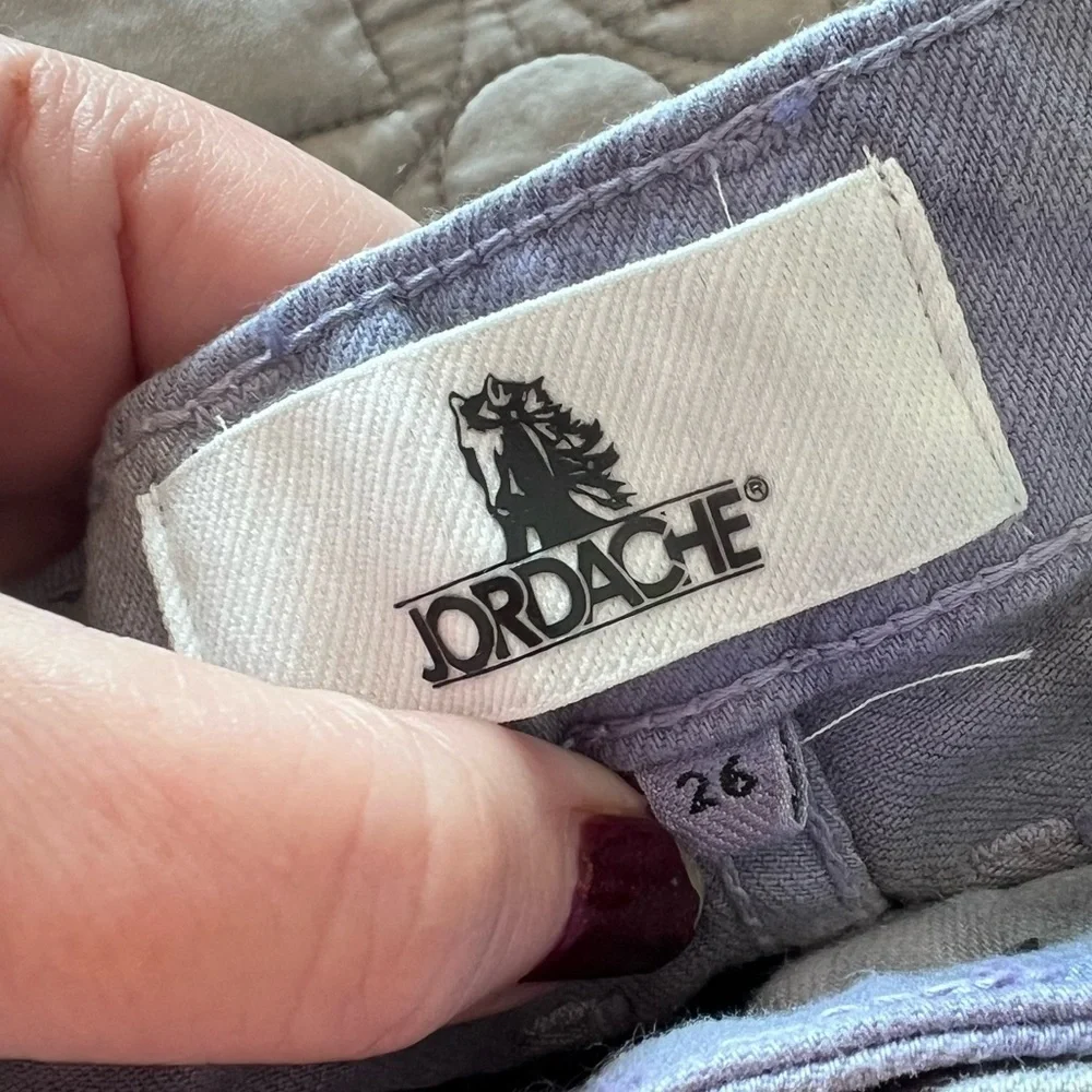 Jordache Cosmic Dye Vintage Crop Jean NWT Size 26